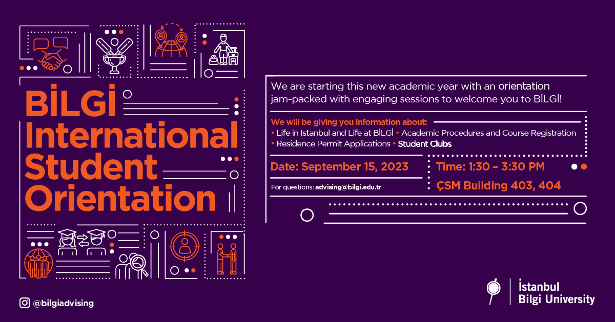 BİLGİ International Student Orientation (2023)