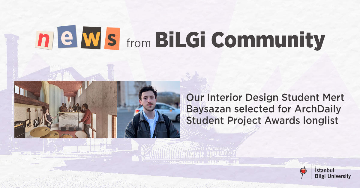 Our Interior Design Student Mert Baysazan selected for ArchDaily Student Project Awards longlist Our Interior Design Student Mert Baysazan selected for ArchDaily Student Project Awards longlist