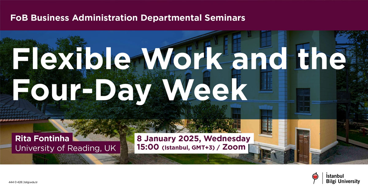 FoB Business Administration Departmental Seminars: Flexible Work and the Four-Day Week