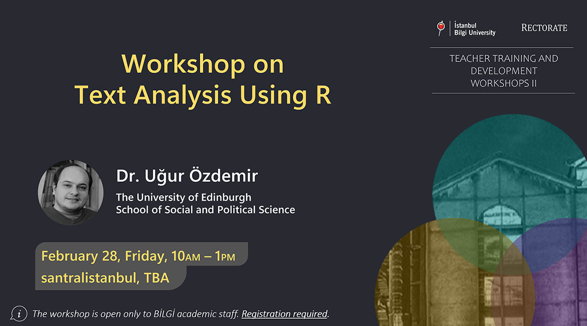 Workshop on Text Analysis Using R