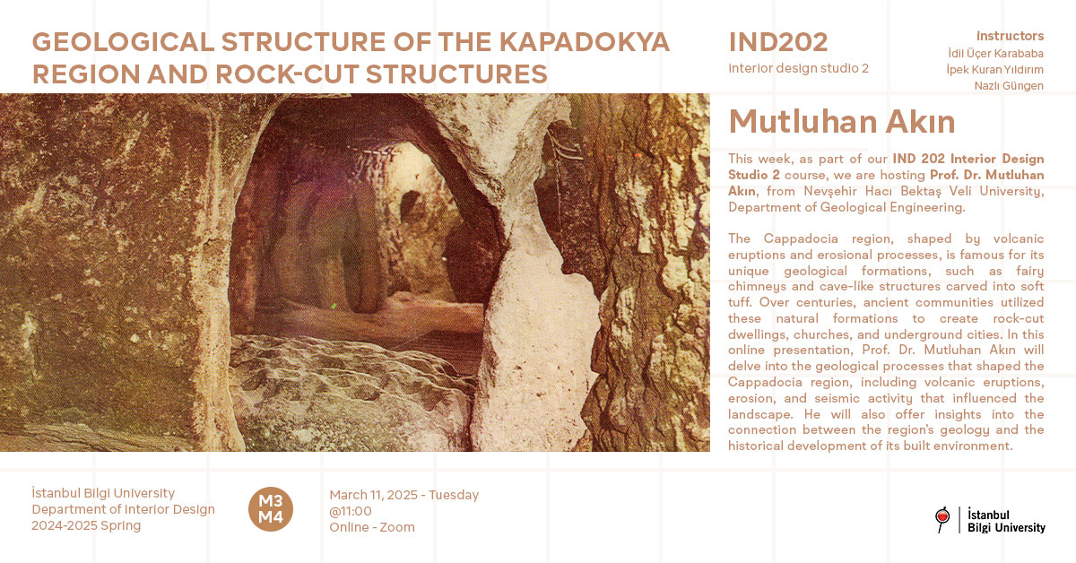 Geological Structure of the Kapadokya Region and Rock-Cut Structure